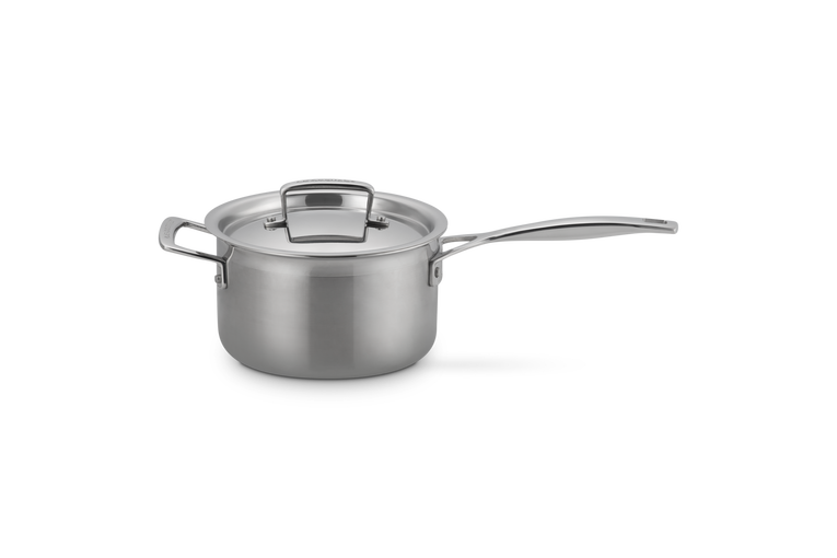 Kastrull m/lock och hjälphandtag 3-ply rostfritt stål