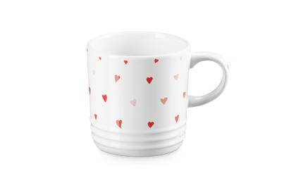 Mugg Hearts stengods