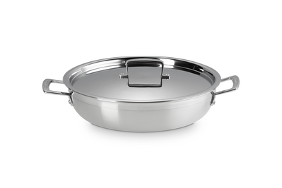 Traktörgryta m/Non-Stick beläggning och lock 3-ply rostfritt stål