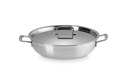 Traktörgryta m/Non-Stick beläggning och lock 3-ply rostfritt stål