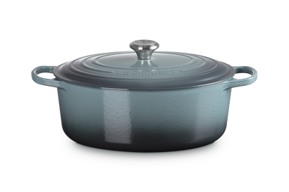 Oval gryta gjutjärn