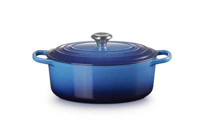 Oval gryta gjutjärn