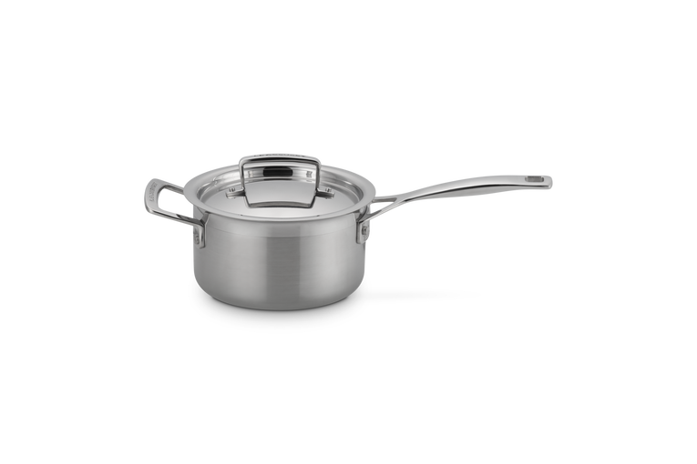 Kastrull m/lock och hjälphandtag 3-ply rostfritt stål