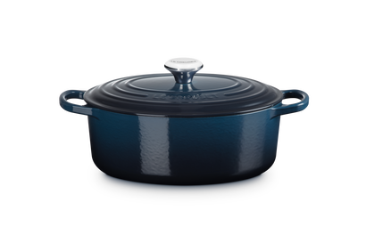 Oval gryta gjutjärn