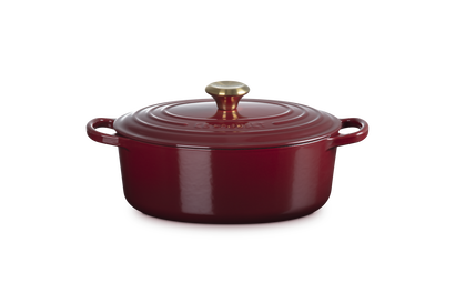 Oval gryta gjutjärn