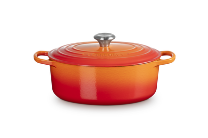Oval gryta gjutjärn