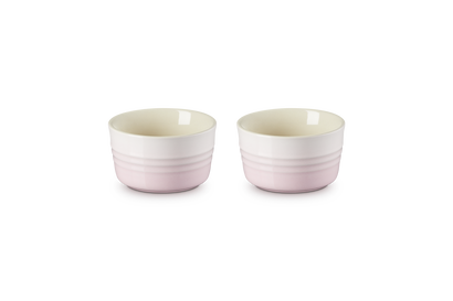 Set m/ 2 ramekiner stengods