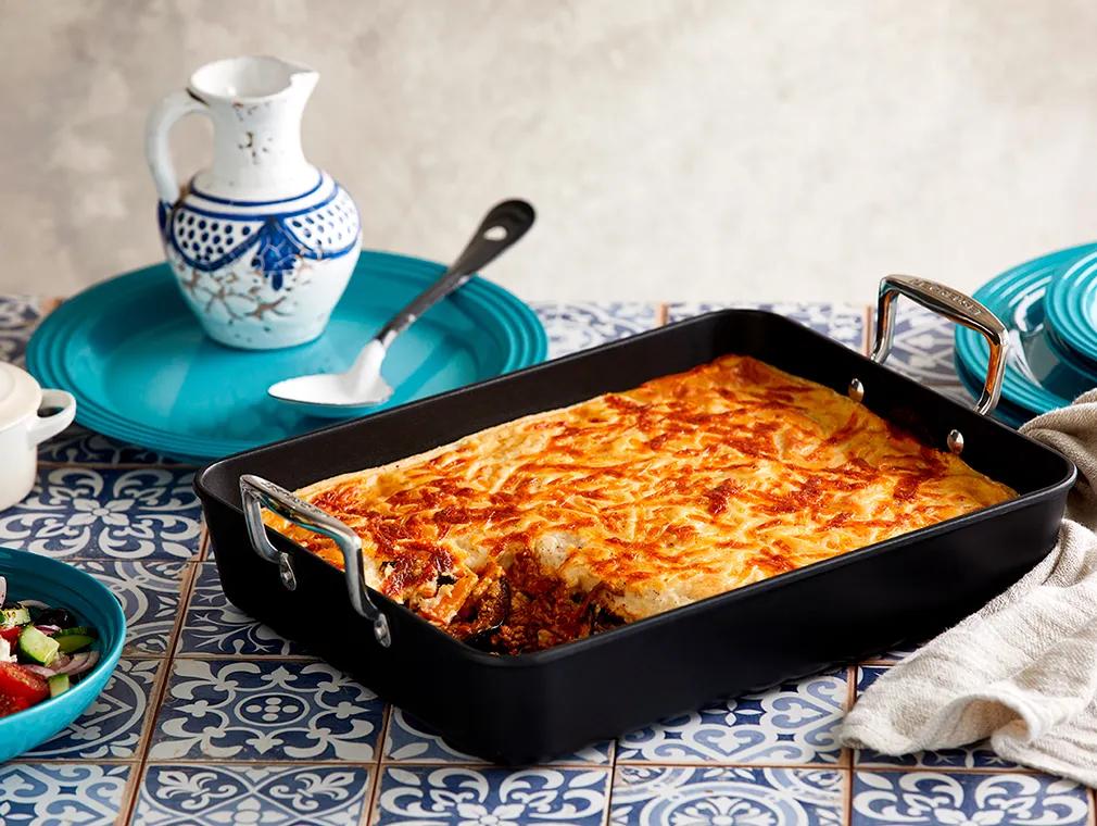Moussaka med lamm och sötpotatis