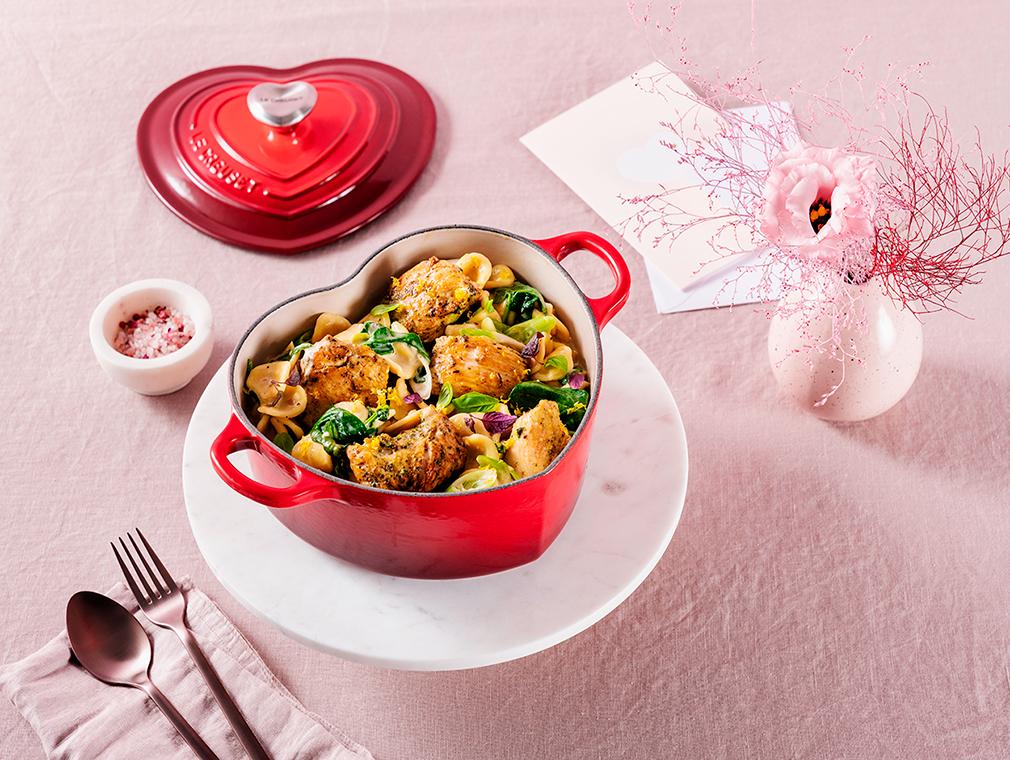 Kyckling Orecchiette Alfredo