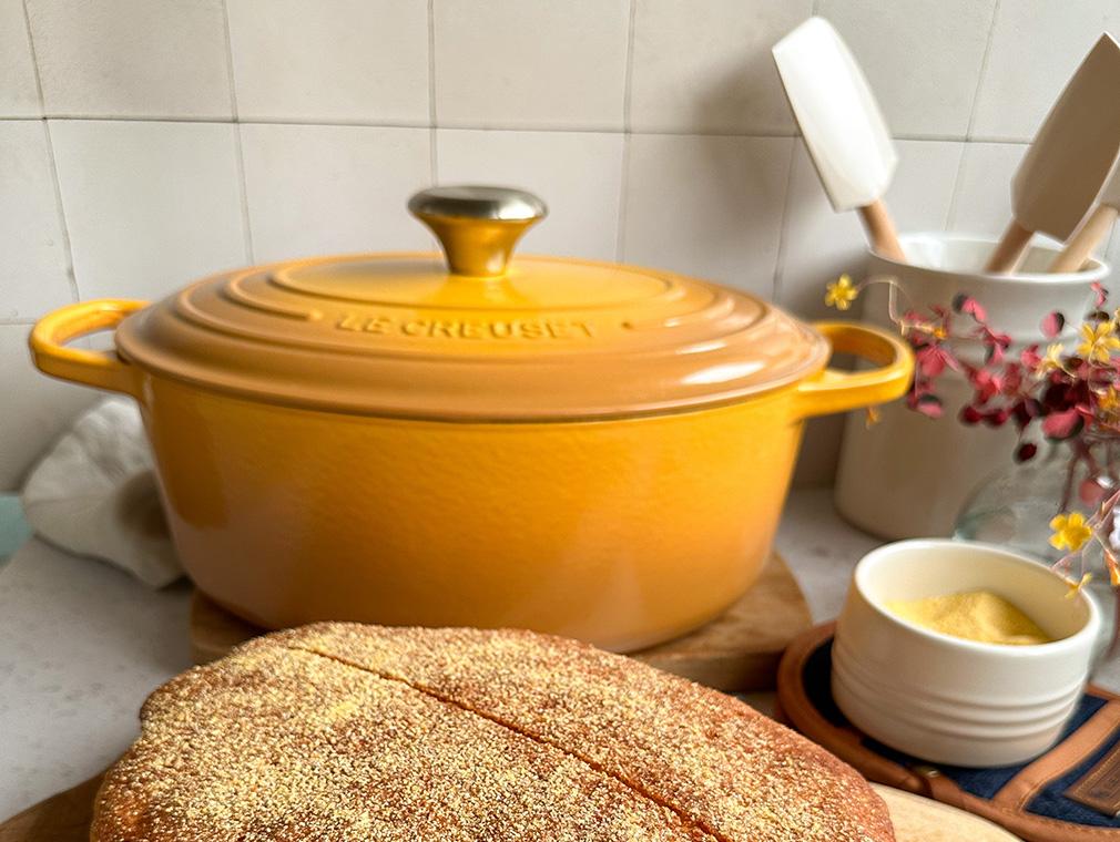 Glutenfritt majsbröd med fänkål