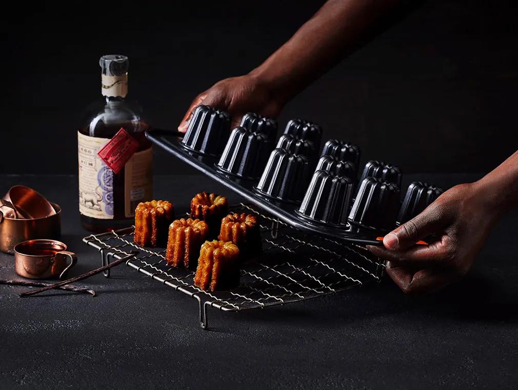Traditionell cannelé från Bordeaux