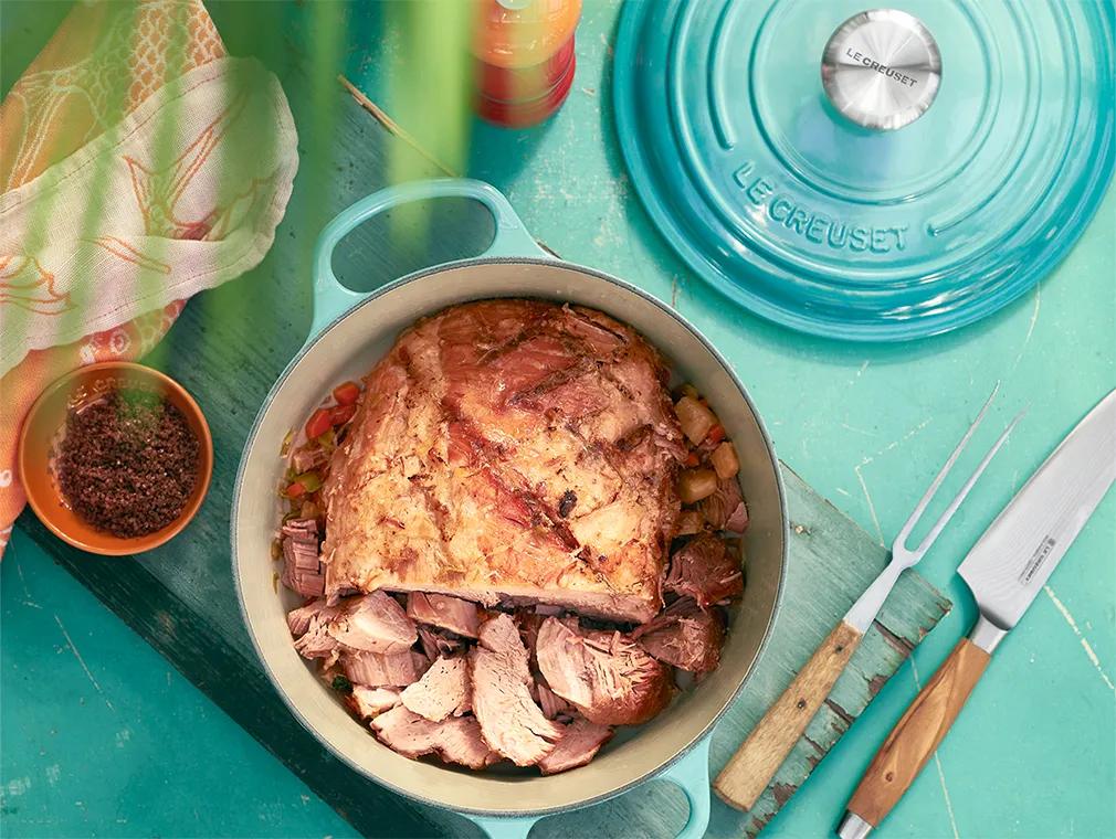 Kalua Pork – Hawaiiansk långstekt karré