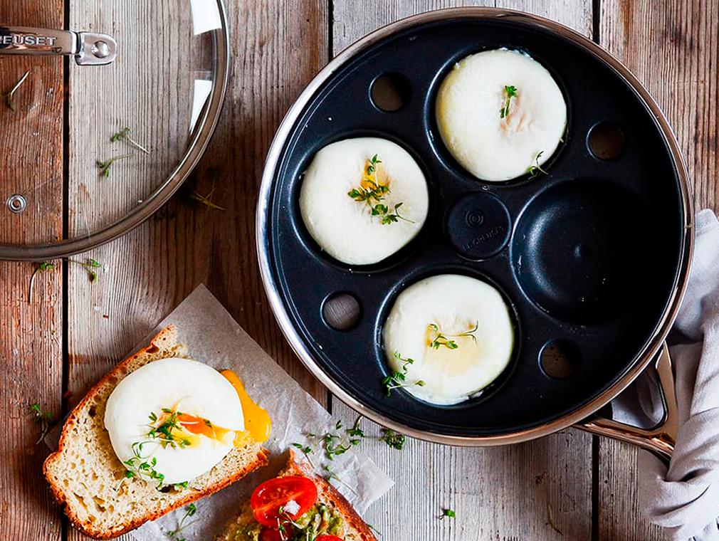 Pocherade ägg