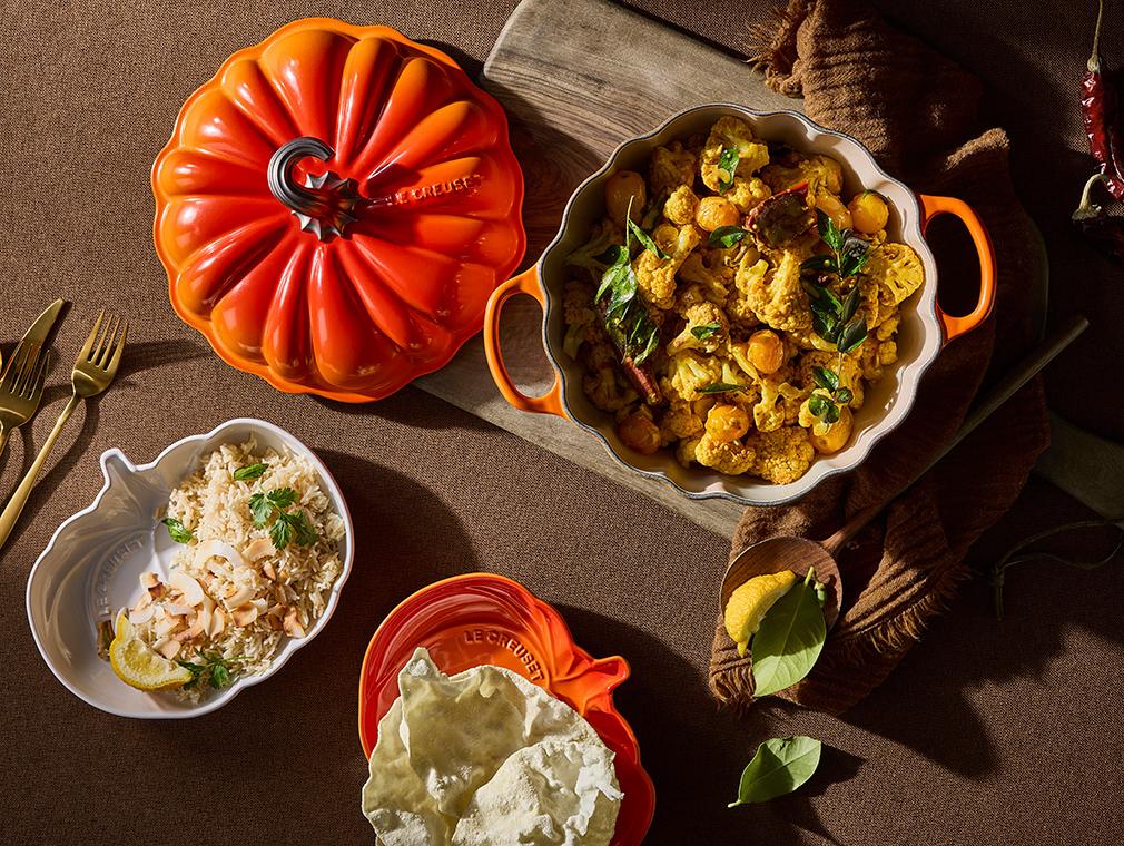 Blomkål i curry med kokos