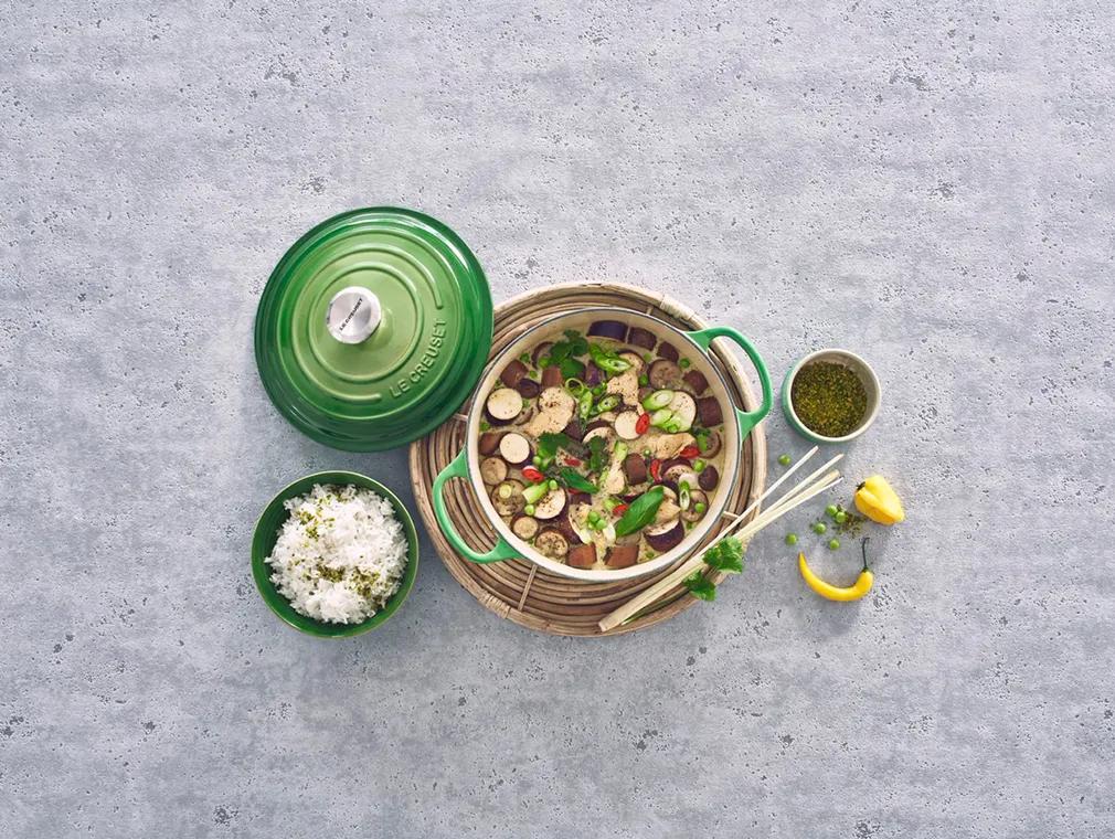 Thailändsk gryta med grön curry